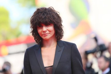 Malgorzata Szumowska yürür kırmızı halı açılış töreni öncesinde 75 Venedik Film Festivali sırasında Sala Grande üzerinde 29 Ağustos 2018 Venedik, İtalya. 