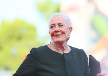 Vanessa Redgrave yürür kırmızı halı açılış töreni öncesinde 75 Venedik Film Festivali sırasında Sala Grande üzerinde 29 Ağustos 2018 Venedik, İtalya. 