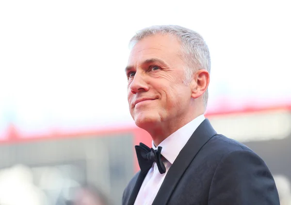 Christoph Waltz Walks Red Carpet Ahead Opening Ceremony 75Th Venice — Stock Photo, Image