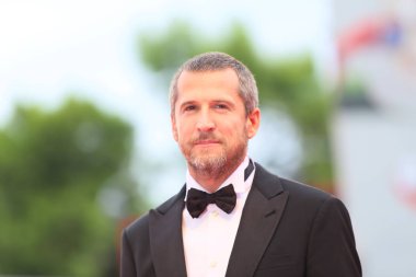 Guillaume Canet 75 Venedik Film Festivali sırasında Sala Grande üzerinde 31 Ağustos 2018 Venedik, İtalya için eleme kırmızı halı 'Çiftler VIES (Non Fiction)' önde yürüyor. 