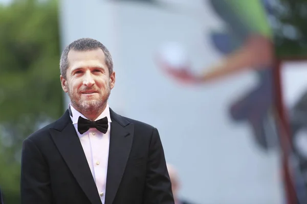 Guillaume Canet Marche Sur Tapis Rouge Avant Projection Doubles Vies — Photo