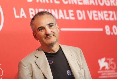 Olivier Assayas 'Çiftler VIES (Non Fiction)' photocall katılır 75 Venedik Film Festivali sırasında Sala Casino üzerinde 31 Ağustos 2018 Venedik, İtalya.