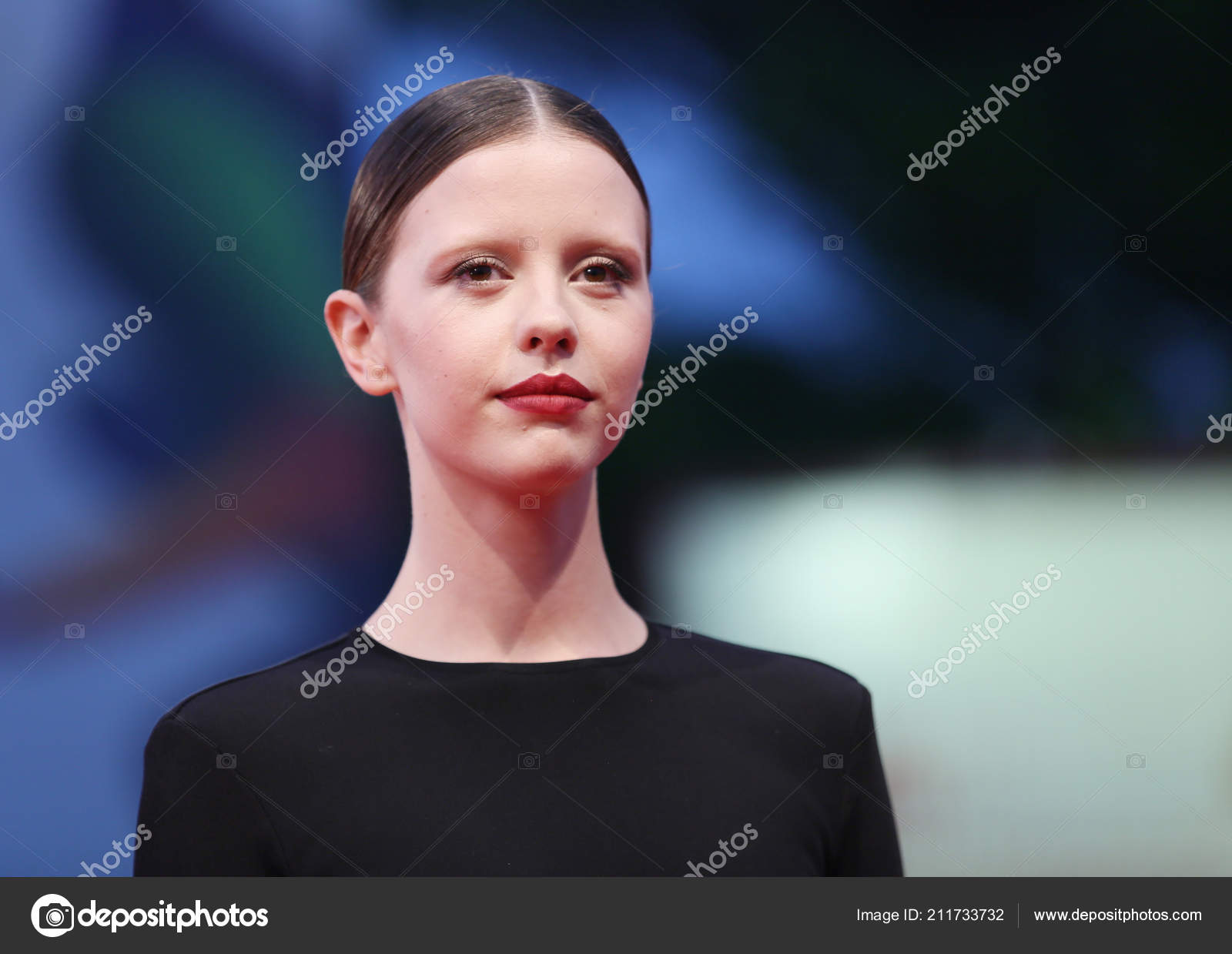 Mia Goth Walks Red Carpet Ahead 'Suspiria' Screening 75Th Venice.