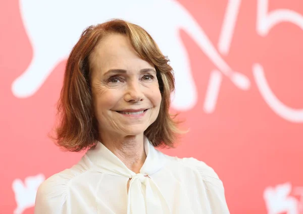 Jessica Harper Woont Suspiria Photocall Tijdens 75E Filmfestival Van Venetië — Stockfoto