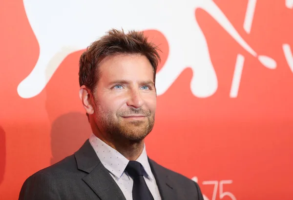 Bradley Cooper Attends Star Born Photocall 75Th Venice Film Festival — Stock Photo, Image