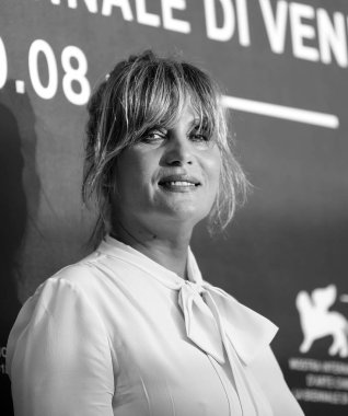 Emmanuelle Seigner 75 Venedik Film Festivali sırasında Sala Casino Tarih 3 Eylül 2018 Venedik, İtalya 'Sonsuza kadar'ın kapısında' photocall katılır. 