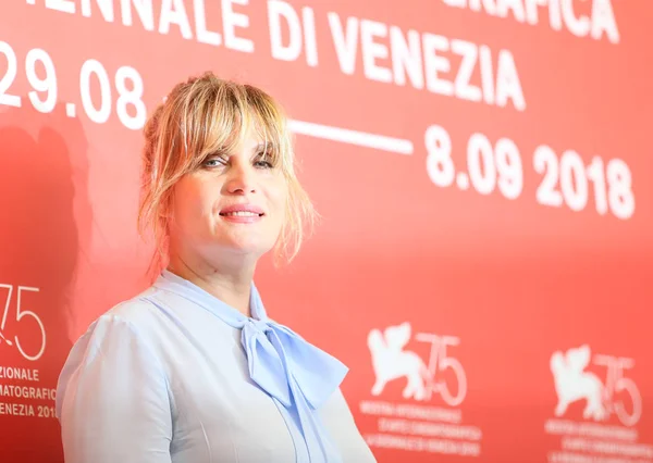 Emmanuelle Seigner Attends Eternity Gate Photocall 75Th Venice Film Festival — Stock Photo, Image