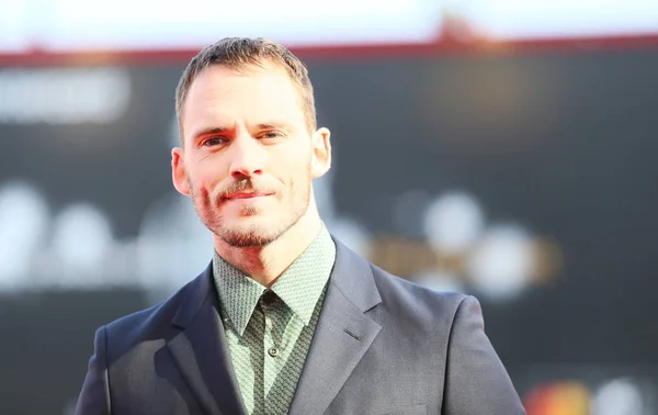 Sam Claflin Walks Red Carpet Ahead Nightingale Screening 75Th Venice — Stock Photo, Image