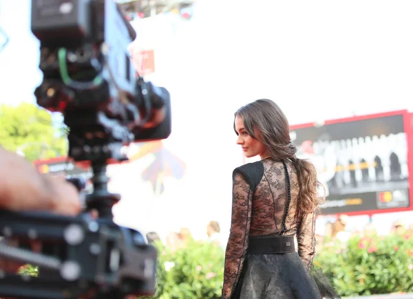 Aisling Franciosi Walks Red Carpet Ahead Nightingale Screening 75Th Venice — Stock Photo, Image