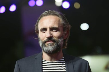 Stefano Cassetti 75 Venedik Film Festivali sırasında Sala Grande Tarih 5 Eylül 2018 Venedik, İtalya için eleme kırmızı halı 'The Summer House (Les Estivants)' önde yürüyor. 