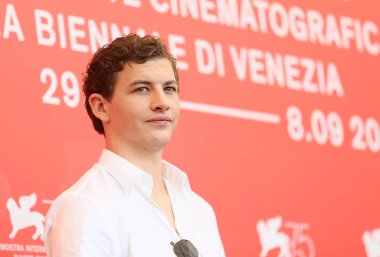 Tye Sheridan 'The Mountain' photocall katılır 75 Venedik Film Festivali sırasında Sala Casino üzerinde 30 Ağustos 2018 Venedik, İtalya. 