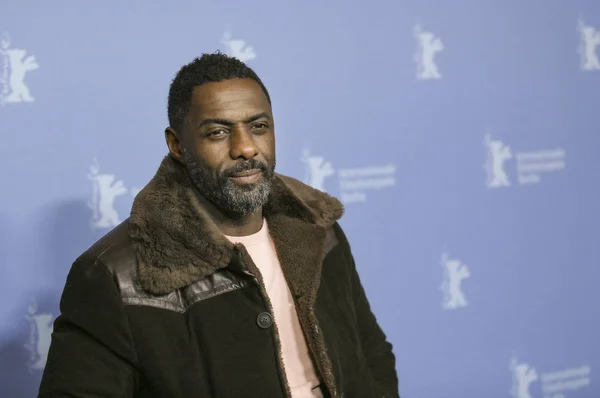 Idris Elba Participa Estréia Yardie Durante 68Th Berlinale International Film — Fotografia de Stock