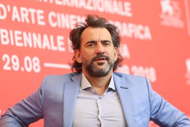 Pablo Trapero 'La Quietud' photocall 75 Venedik Film Festivali sırasında Sala Casino 2 Eylül 2018 üzerinde Venedik, İtalya.