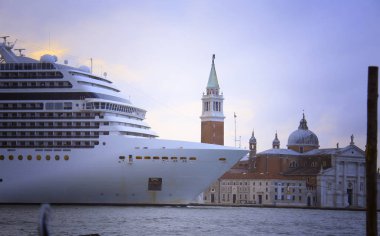 Piazza San Marco sabah. Venedik, İtalya 
