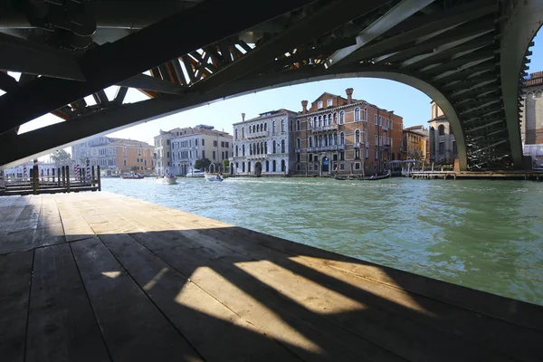 Ponte Dell Accademia Velence Építészet Tájékozódási Pontok Velence Olaszország — Stock Fotó