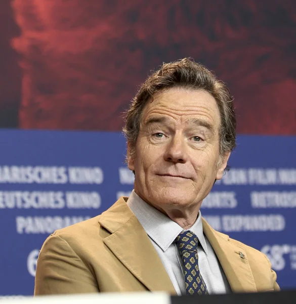 Bryan Cranston Applåderar Isle Dogs Presskonferens Den Berlinale International Film — Stockfoto