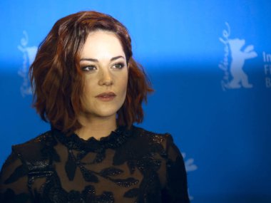 Sarah Greene katılır Photocall siyah 47 68 Berlinale Uluslararası Film Festivali sırasında Grand Hyatt Hotel'de üzerinde 16 Şubat 2018, Berlin, Almanya.