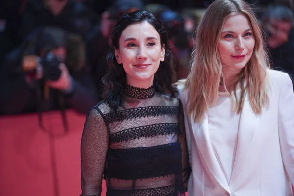 Sibel Kekilli Nora Von Waldstaetten Yabancıların Iyilik Içinde Berlinale Film — Stok fotoğraf