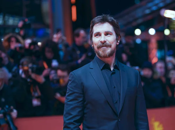 Christian Bale Poses Vice Vice Der Zweite Mann Premiere 69Th — Stock Photo, Image