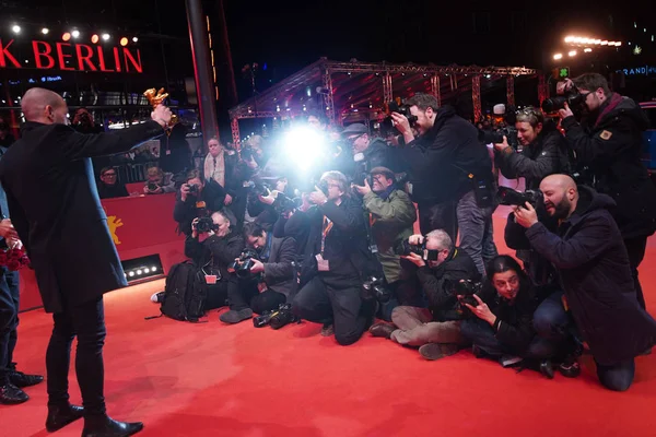 Atmosfera Participa Berlinale 2019 Durante 69Th Berlinale International Film Festival — Fotografia de Stock