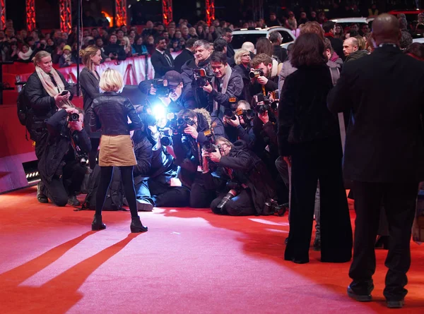 Atmosfera Uczęszcza Berlinale 2019 Podczas Berlinale International Film Festival Pałacu — Zdjęcie stockowe