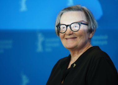 Agnieszka Holland 'Bay Jones' photocall 69 Berlinale Uluslararası Film Festivali Berlin Grand Hyatt Hotel'de üzerinde 10 Şubat 2019, Berlin, Almanya sırasında poz veriyor.                               