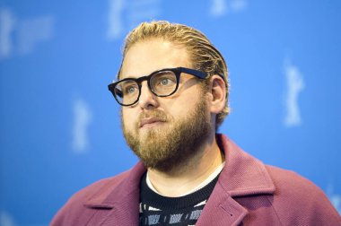   Jonah Hill 'Mid 90's ' FotoCall 69 Berlinale Uluslararası Film Festivali Berlin Grand Hyatt Hotel'de üzerinde 10 Şubat 2019, Berlin, Almanya sırasında poz veriyor.                              