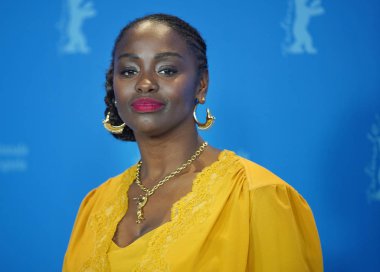 69 Berlinalefestival Berlin Grand Hyatt Hotel'de üzerinde 12 Şubat 2019, Berlin, Almanya sırasında photocall Netflix film 'Çocuk kim Harnessed Wind' adlı Aissa Maiga poz veriyor.                                  
