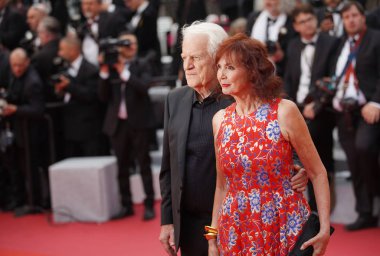 Sabine Azema ve Andre Dussolier açılış törenine katıldı 