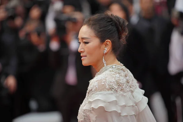 Gong Li participa da cerimônia de abertura — Fotografia de Stock