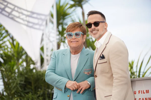 Elton John y David Furnish —  Fotos de Stock