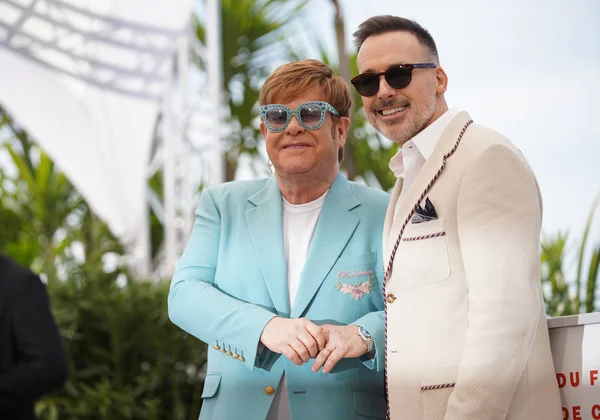 Elton John y David Furnish —  Fotos de Stock