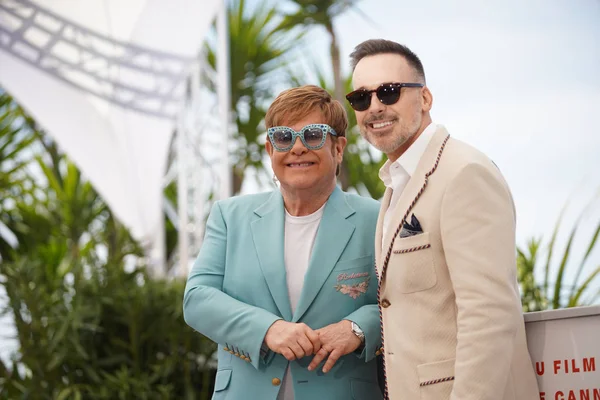 Elton John y David Furnish —  Fotos de Stock