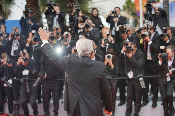 Alain Delon attends the screening — Stock Photo, Image