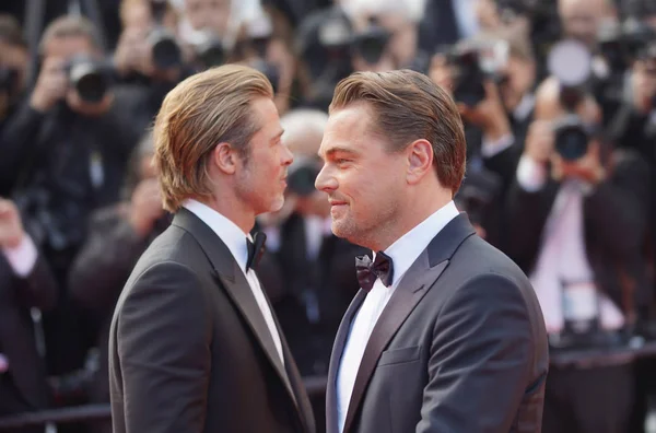 Brad Pitt y Leonardo DiCaprio —  Fotos de Stock