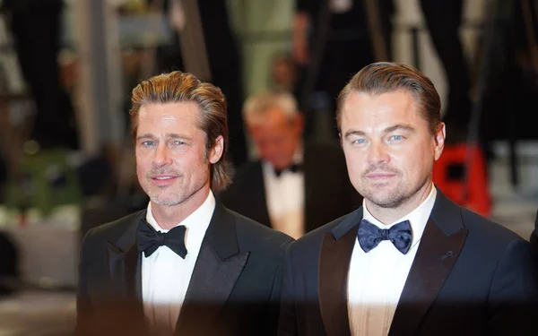 Brad Pitt ve Leonardo Dicaprio — Stok fotoğraf