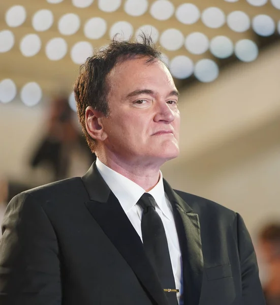 Quentin Tarantino asiste a la proyección — Foto de Stock