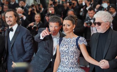 Pedro Almodovar, Penelope Cruz, Antonio Banderas