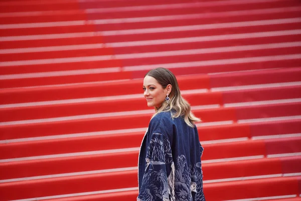 Marion Cotillard parte lo screening — Foto Stock