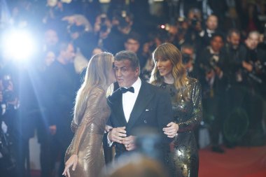 Sylvester Stallone, Jennifer Flavin & Sistine Rose 