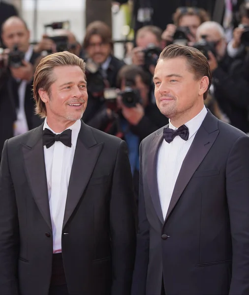 Leonardo DiCaprio y Brad Pitt — Foto de Stock