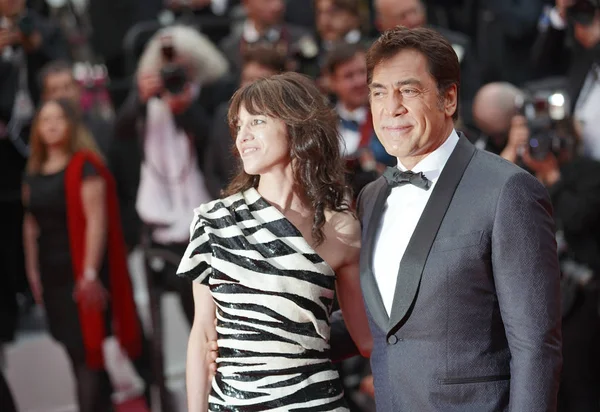 Charlotte Gainsbourg och Javier Bardem — Stockfoto