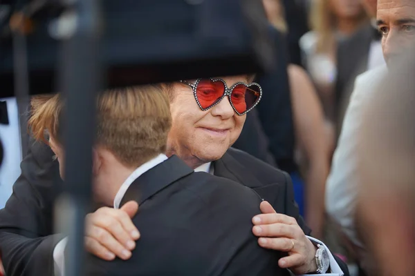Elton John และ Kit Connor — ภาพถ่ายสต็อก