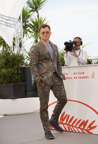 Taron Egerton เข้าร่วมการถ่ายเอกสาร — ภาพถ่ายสต็อก