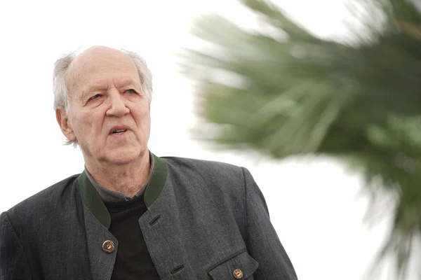 Werner Herzog atende a chamada fotográfica — Fotografia de Stock