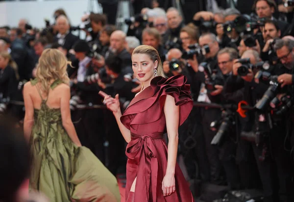 Amber Heard attends the screening — Stock Photo, Image