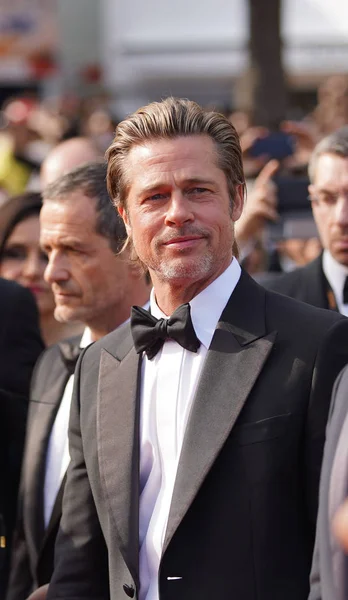 Brad Pitt besucht das Screening — Stockfoto