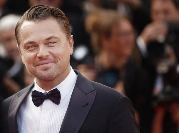 Leonardo DiCaprio partecipa alla proiezione — Foto Stock