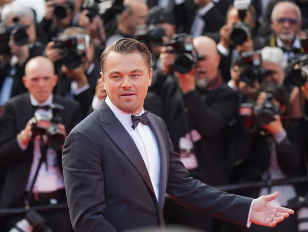 Leonardo DiCaprio attends the screening — Stock Photo, Image