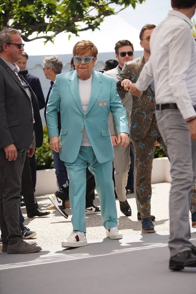 Elton John participa do photocall para "Rocketman " — Fotografia de Stock